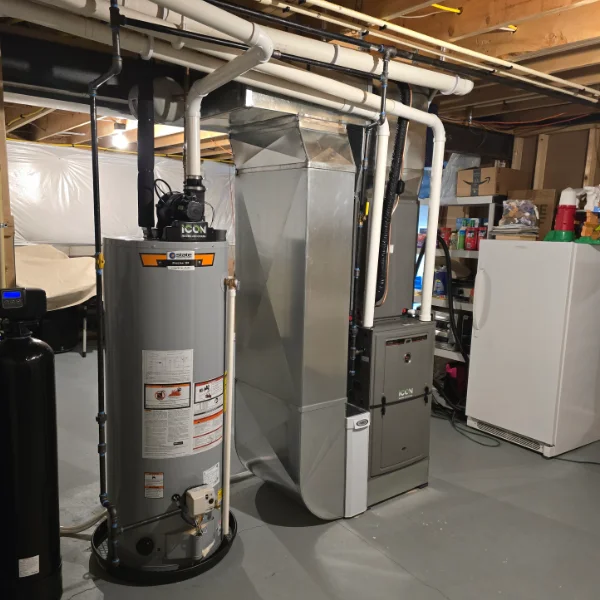 ICON Heating and Cooling tank water heater service