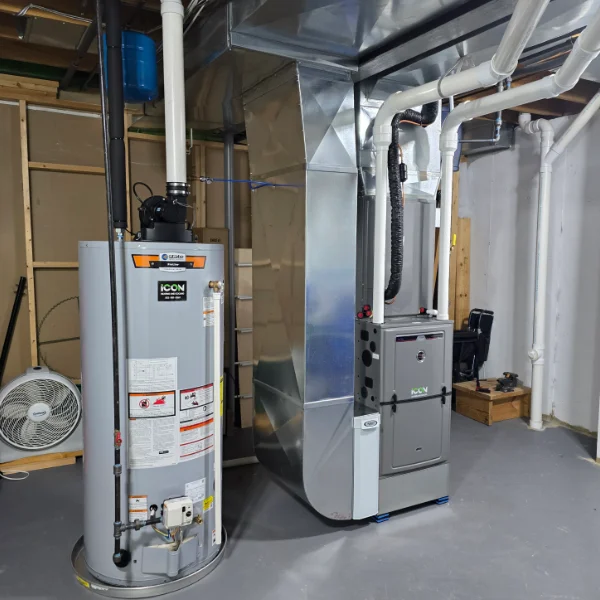 ICON Heating and Cooling tank water heater service
